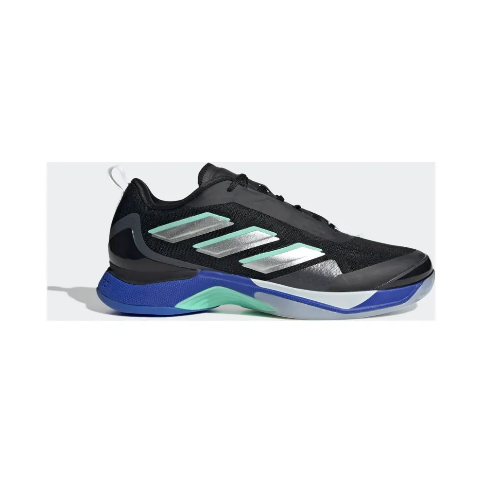 adidas AVACOURT Shoes Core Black / Silver Metallic / Lucid Blue (HQ8402)