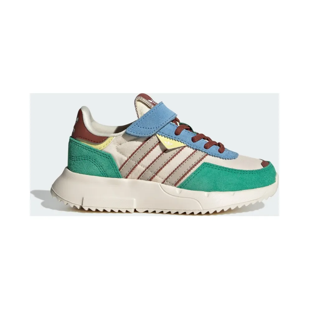 Adidas Retropy F2 Shoes Kids Wonder White / Wonder Beige / Semi Court Green (JR7991)
