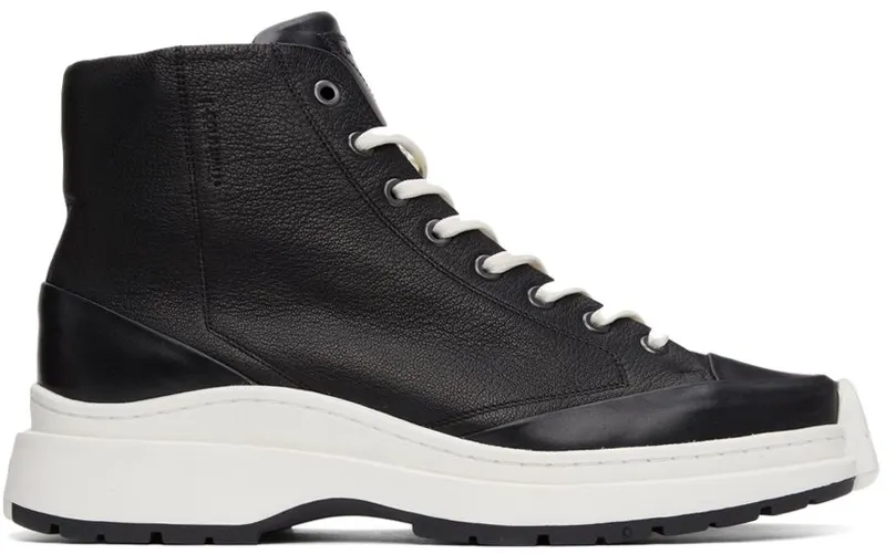 A-COLD-WALL* Leather High-Top BLACK (ACWUF031)