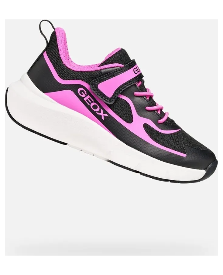 Geox sneaker Noir/Fuchsia (J65PAC01454C0922J)