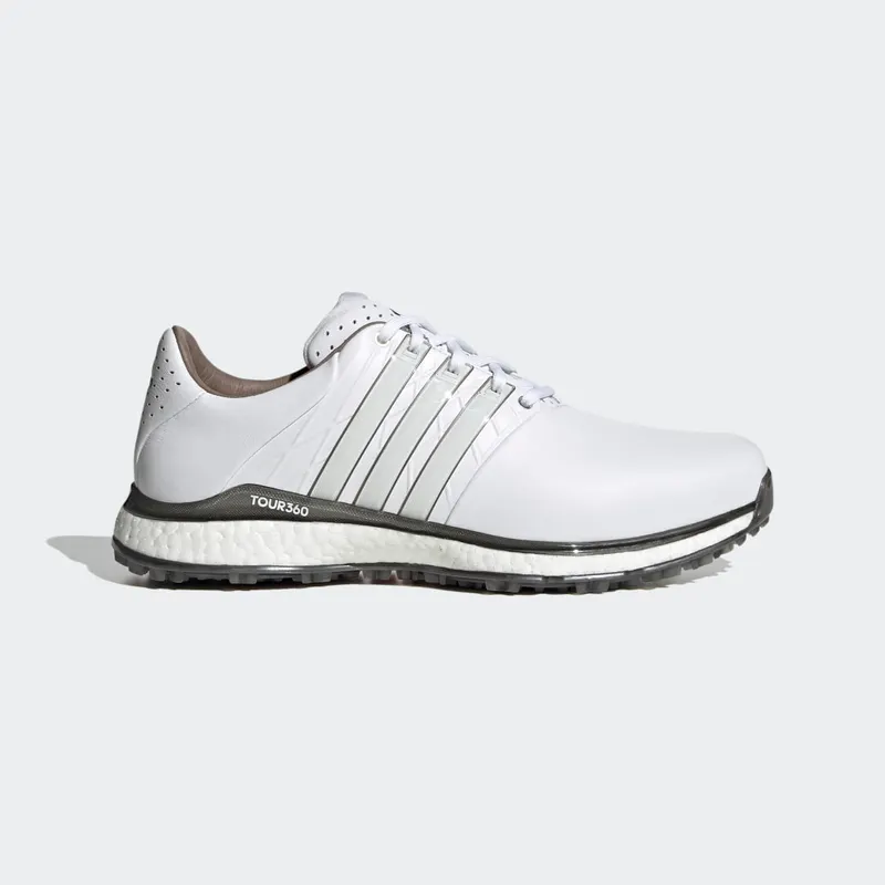 Adidas TOUR360 XT-SL 2.0 Spikeloze Golf Shoes Cloud White / Cloud White / Dark Silver Metallic (EG4872)