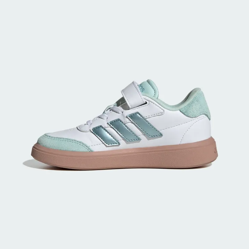 Adidas Courtblock Cloud White / Magic Grey Met / Halo Mint (JH8569)