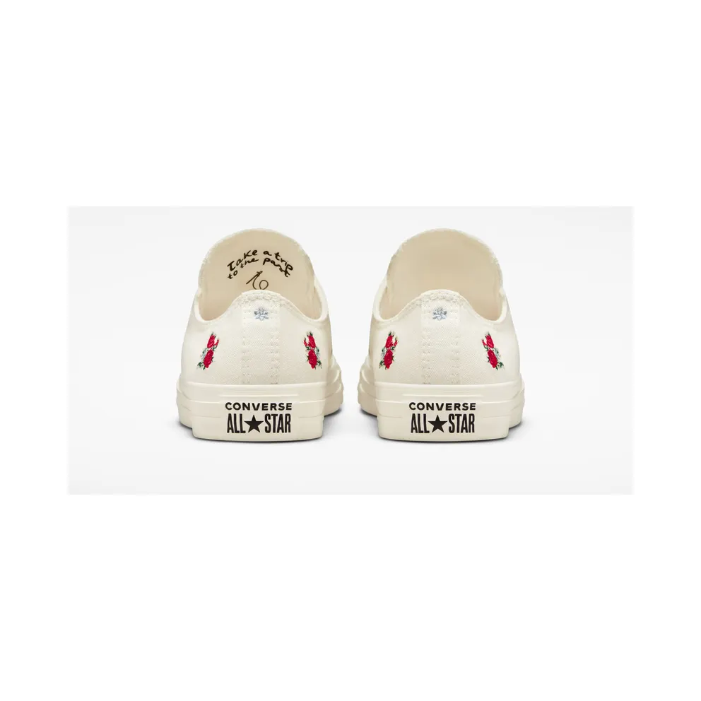 Converse Chuck Taylor All Star Embroidered Floral Egret/egret/sunrise Pink