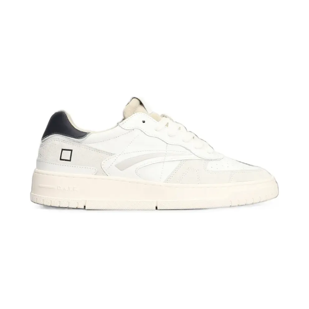 D.A.T.E. Torneo Pure perforated panelled – White (M451TPCAWL)