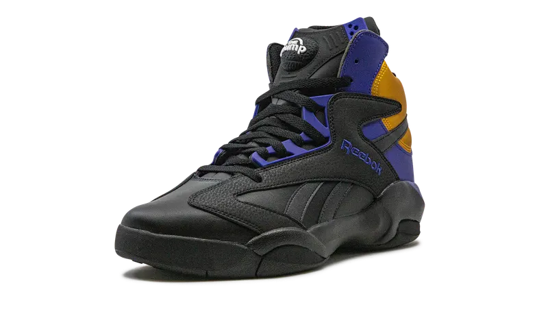 Reebok Shaq Attaq Shoes Core Black / Bold Purple / Collegiate Gold (GY7127)