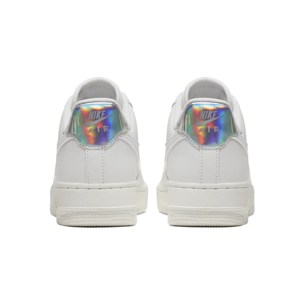 Nike Air Force 1 Low Iridescent White (W) Summit White/Metallic Silver (CJ9704-100)