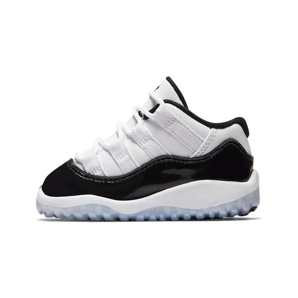 Jordan 11 Retro Low Iridescent (TD) White/Black-Emerald Rise (505836-145)