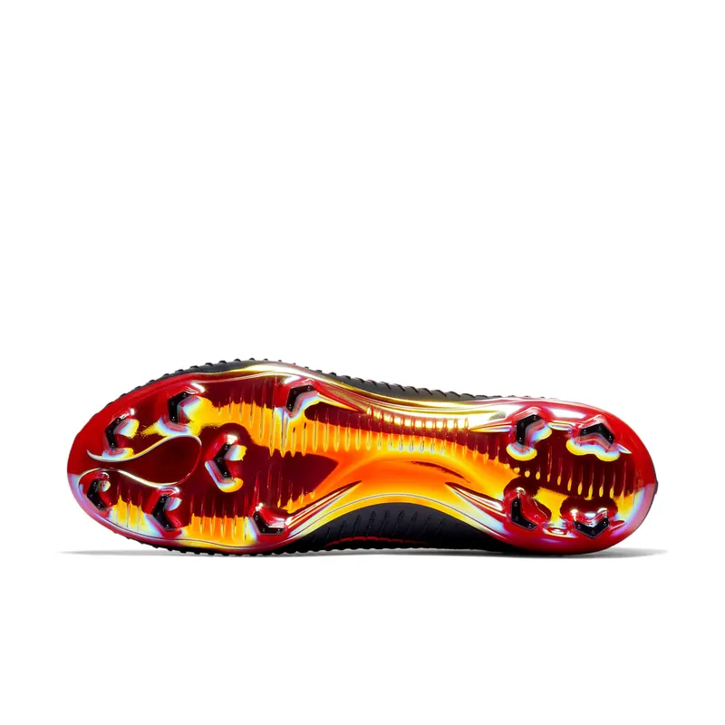 Nike Mercurial Vapor Flyknit Ultra FG Black Red Black/Black-University Red (AH5516-006)