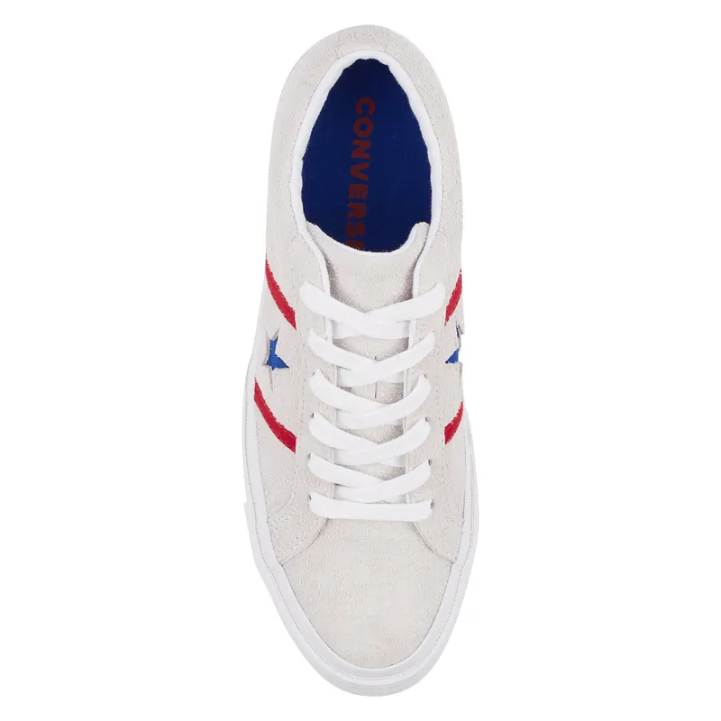 Converse One Star Academy Ox White Red Blue White/Enamel Red-Blue (164390C)