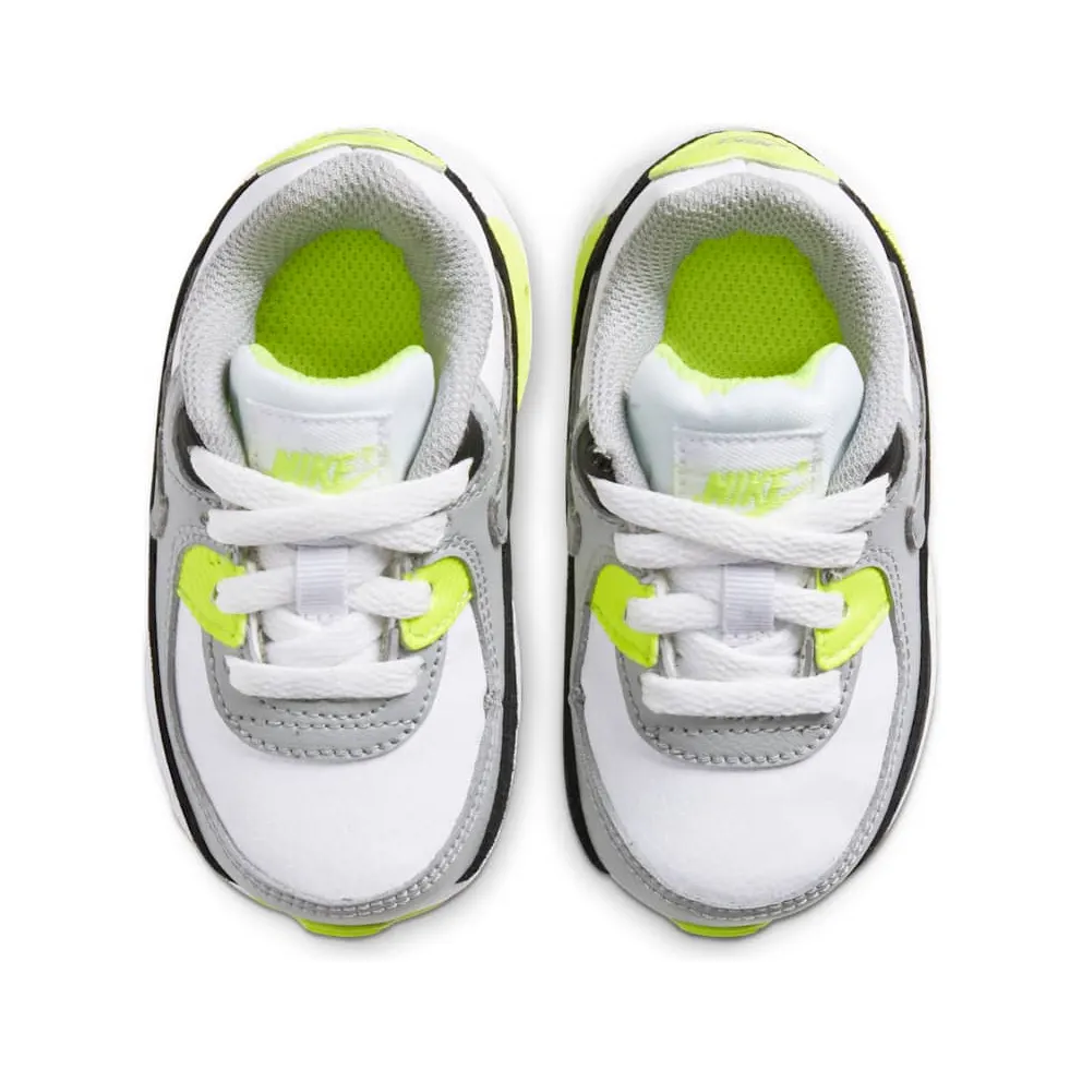 Nike Air Max 90 OG Volt 2020 (TD) White/Particle Grey-Black-Volt (CD6868-101)