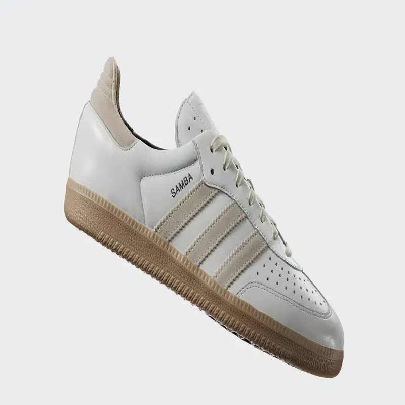 adidas Samba OG Shoes Core White / Wonder White / Magic Beige (IG1376)