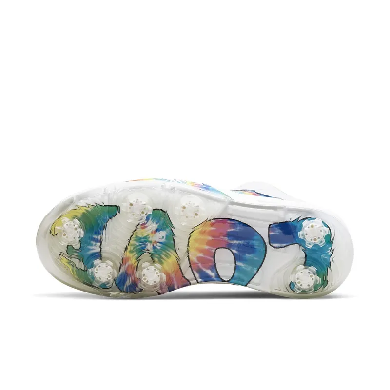 Jordan 5 Retro Low Golf Tie Dye Summit White/Deep Royal-Indigo Fog-Lemon Venom (CW4205-100)