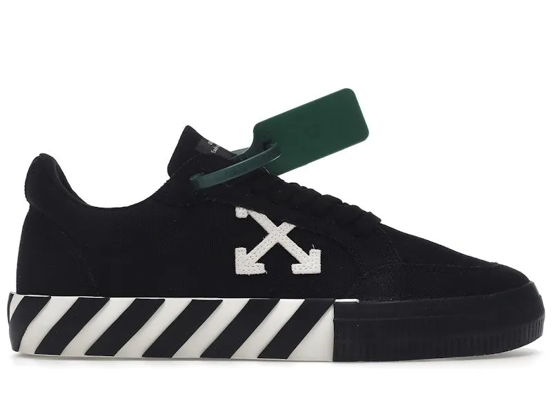OFF-WHITE Vulc Low Canvas Black White (OMIA085C99FAB0011001)