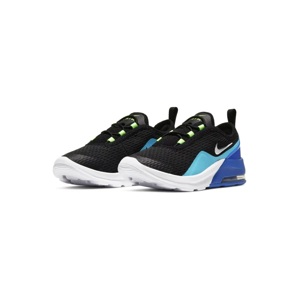 Nike Air Max Motion 2 Black Hyper Blue (PS) Black/Hyper Blue/Oracle Aqua (AQ2743-016)