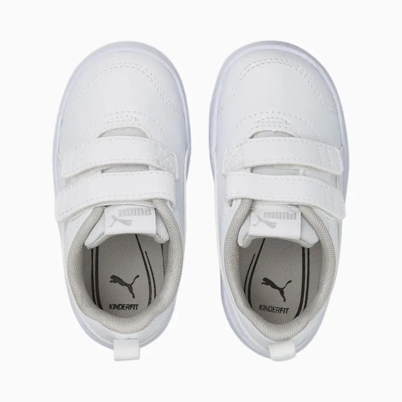 PUMA Courtflex V2 Babies’ White/Gray Violet (371544-04)
