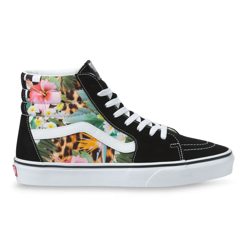 VANS Tropical Animal Check Sk8-hi Shoes (Multicolour)