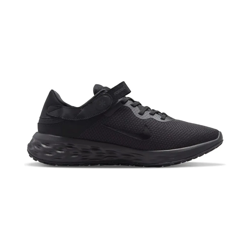 Nike Revolution 6 FlyEase Next Nature Easy On/Off Road Running Black 50% Sustainable Materials (DC8992-001)