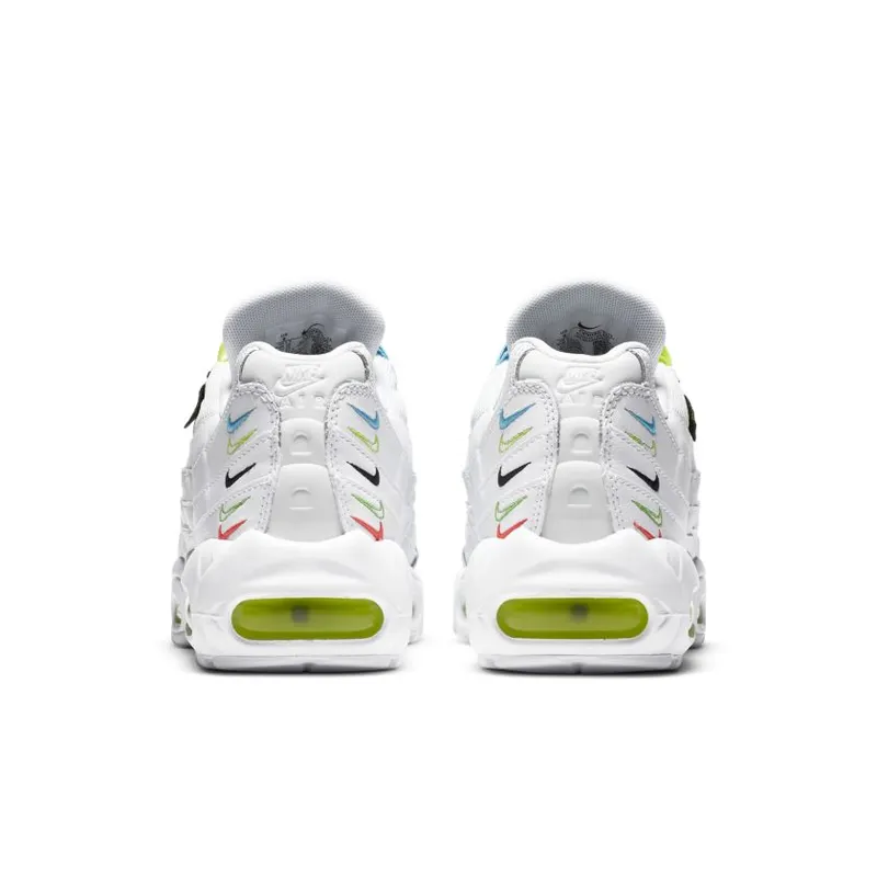 Nike Air Max 95 Worldwide White White/White-Volt-Blue Fury (CV9030-100)