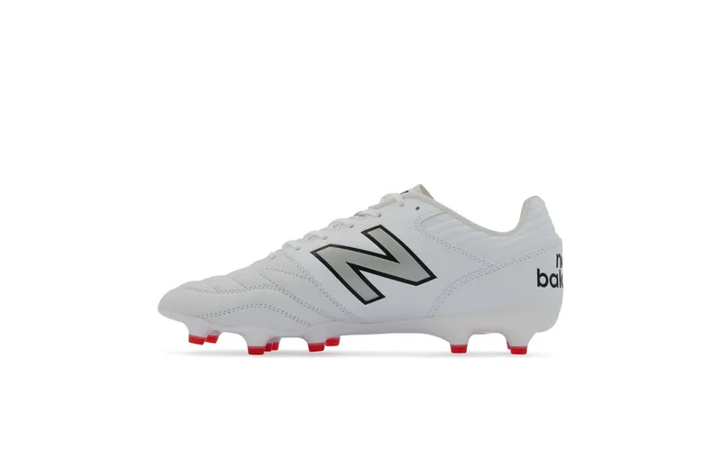New Balance 442 Pro FG v2 White Red Black (MS41FMWT)