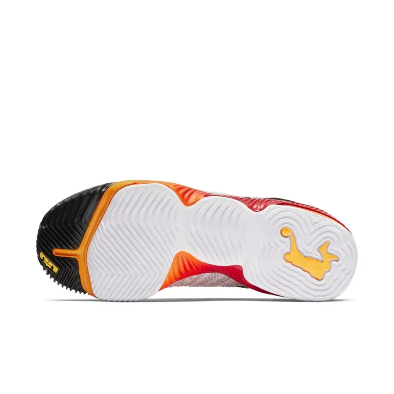 Nike LeBron 16 Strive (GS) White/Laser Orange-Total Orange-Black (AQ2465-188)