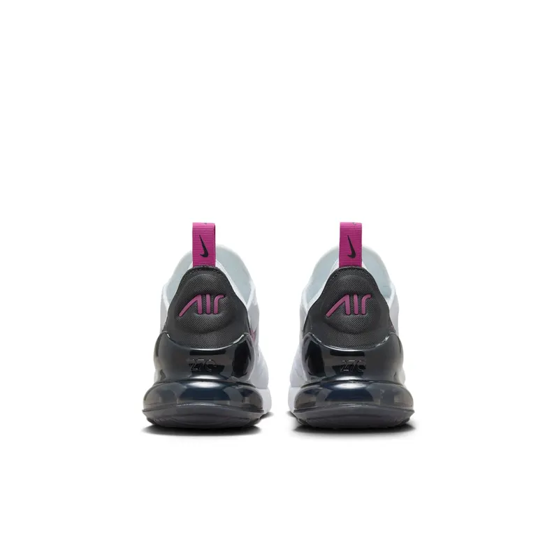 Nike Air Max 270 White Anthracite Hot Fuchsia (943345-120)