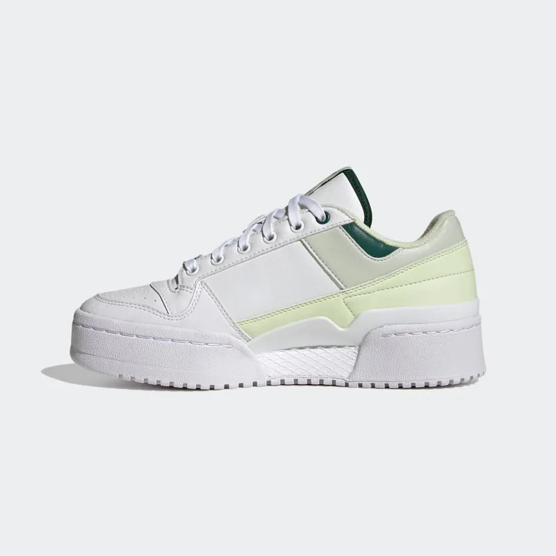 Adidas Forum Low Vegan Cloud White / Linen Green / Almost Lime (GY1894)