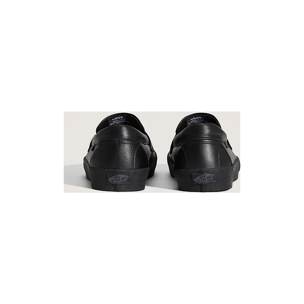 Vans Skate Loafer Black Leather (VN000VAQBKA)