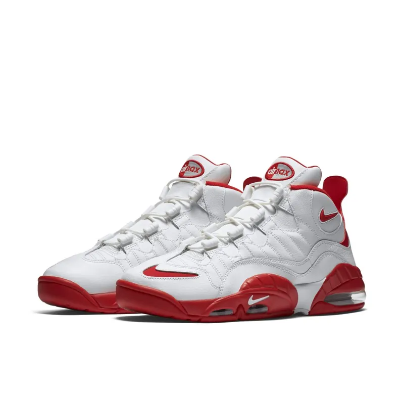 Nike Air Max Sensation White Red Summit White/University Red (805897-101)