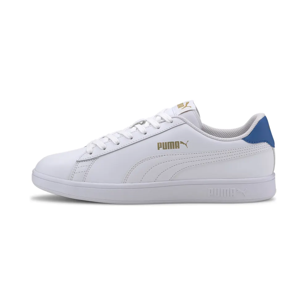 Puma Smash v2 leren Gold/Blue/White (36521518)