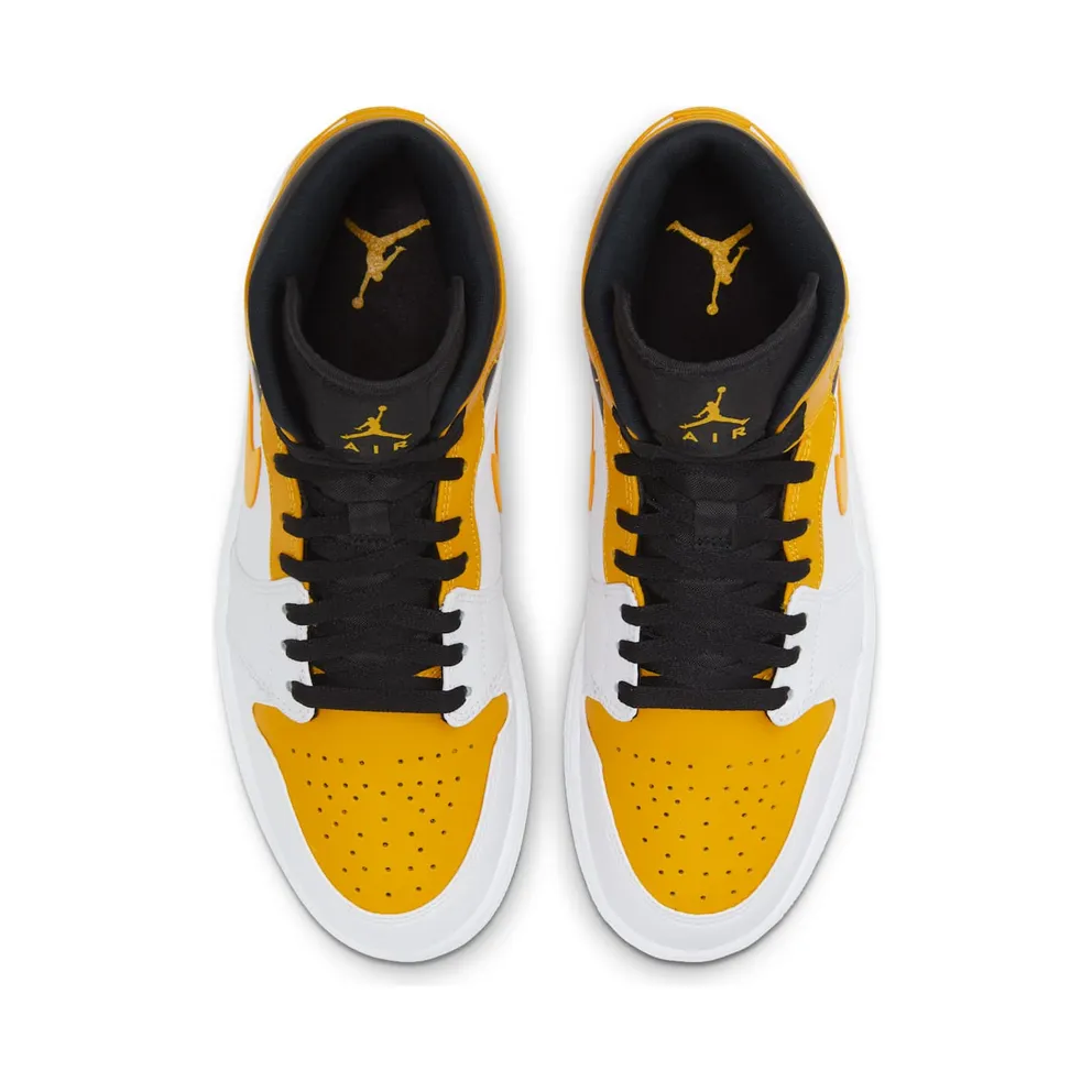 Air Jordan 1 Mid University Gold – “University Gold / White / Black” (554724-170)