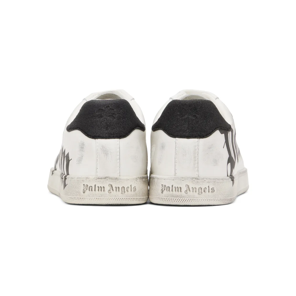 Palm Angels Palm One Spraypaint “White” (PMIA056F22LEA0050110) (2)