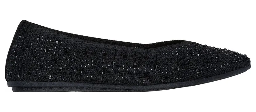 Skechers Cleo Point “Gleam N’ Glow Shoes CM Black” (159101BBK)