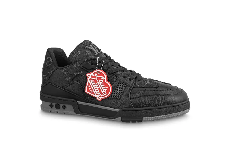 Louis Vuitton LV Trainer x Nigo Black Denim (1A9IPX)