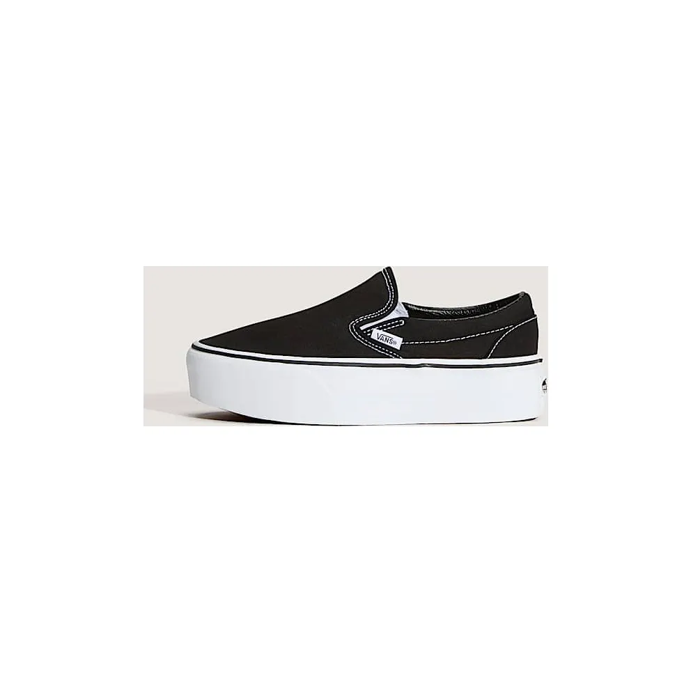 Vans Classic Slip-On Stackform Black White (VN0A7Q5RBMX)