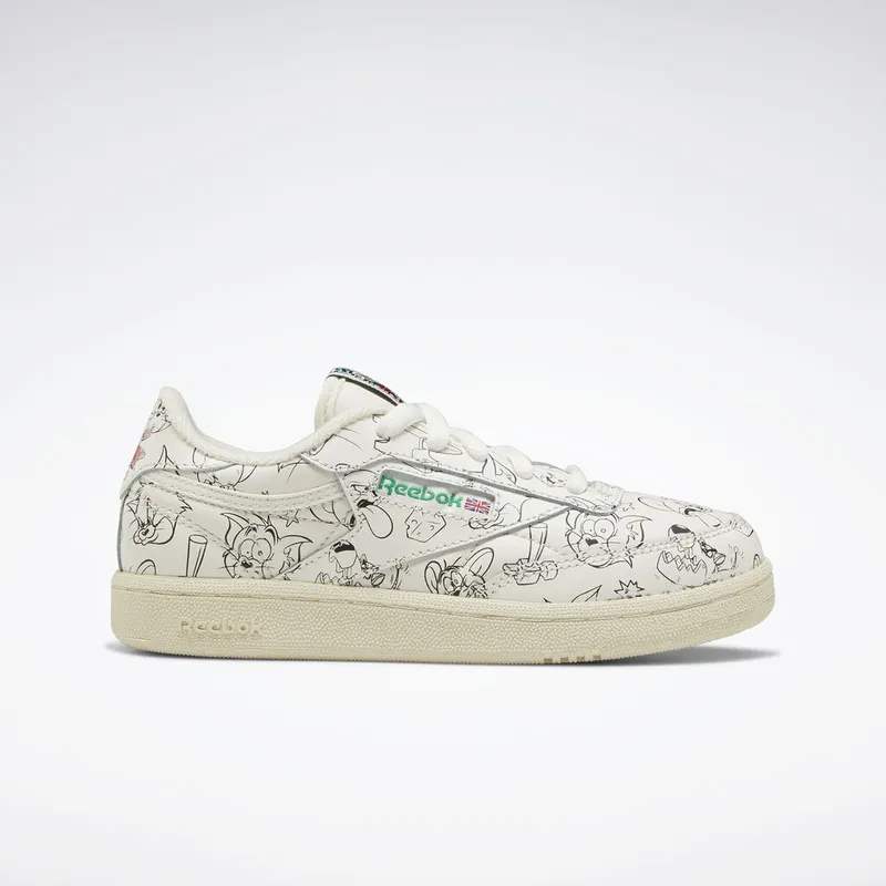 Reebok Club C Tom & Jerry All-Over (PS) (FX4013)