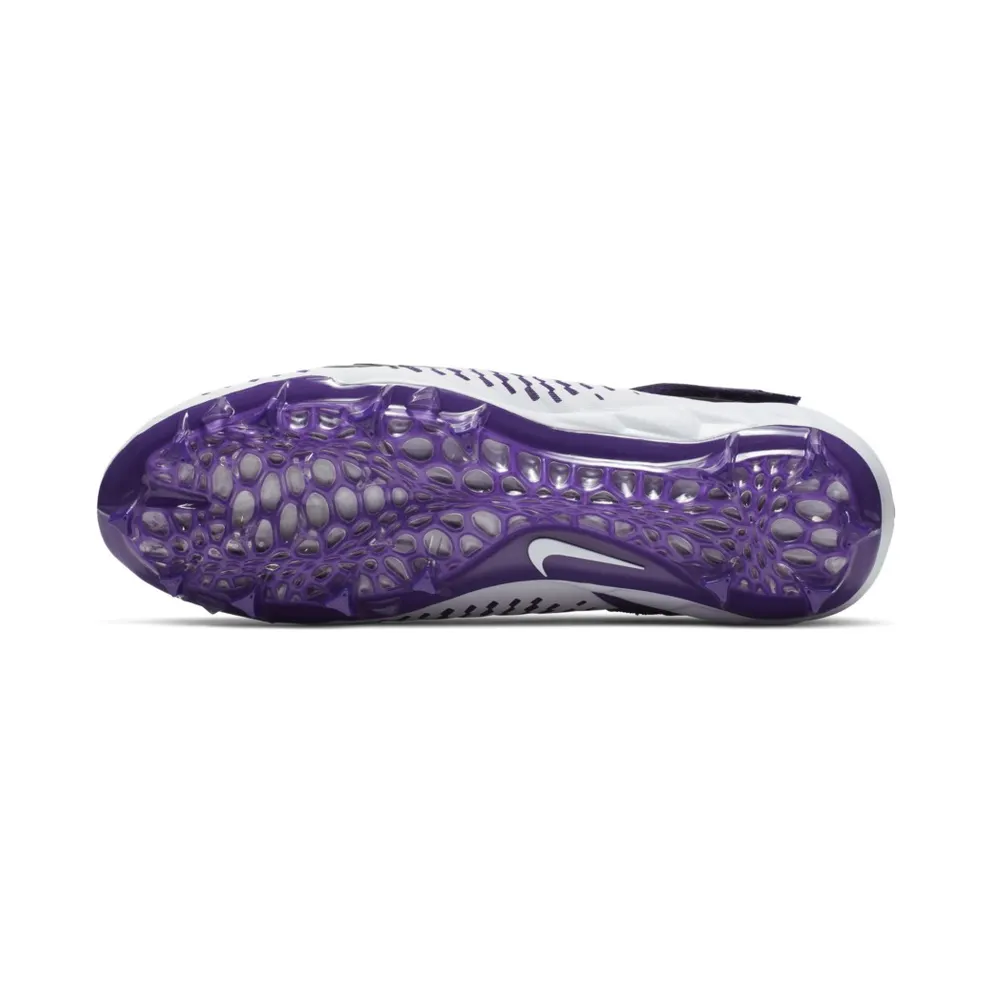 Nike Alpha Menace Pro 2 Mid White Court Purple White/Court Purple/Hyper Grape (AQ3209-105)