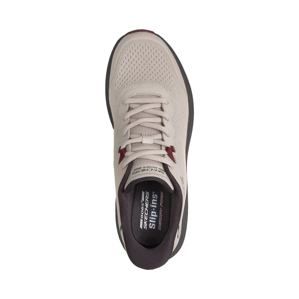 Skechers Slip-ins: BOBS Skillz Sneaker Natuurlijk/Grey