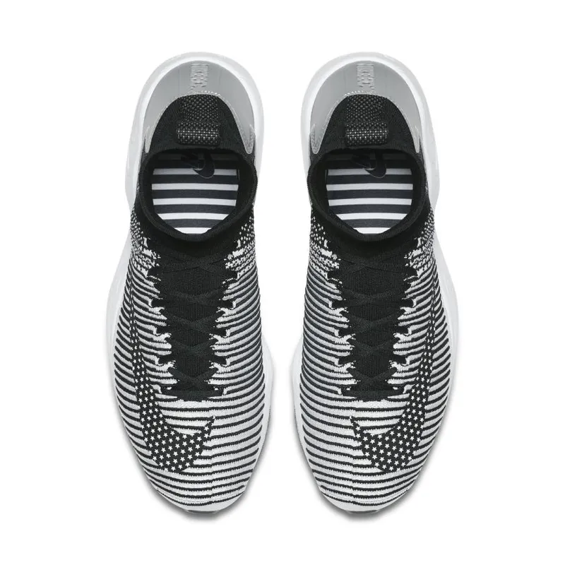 Nike Zoom Mercurial XI Flyknit FC Black/White Black/White (852616-002)