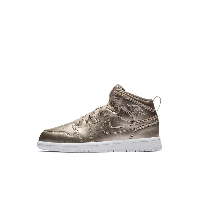 Jordan 1 Mid Sepia Stone (PS) Sepia Stone/White-Noble Red (AV5173-200)