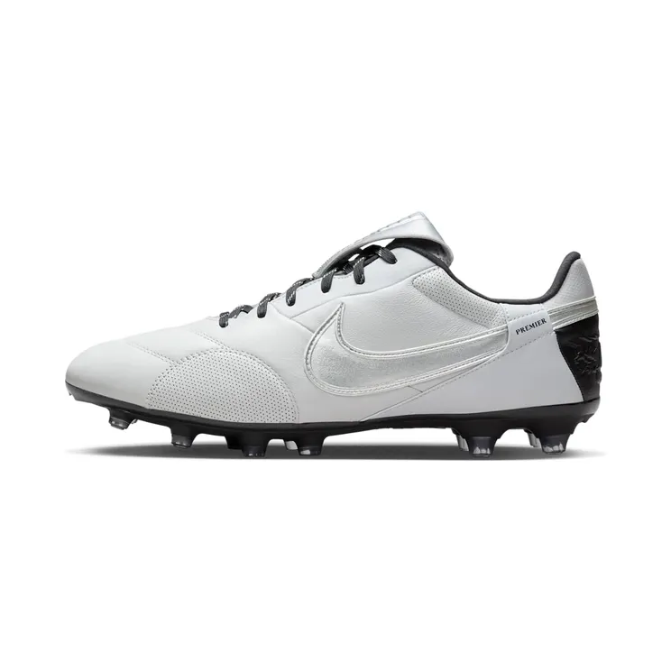 Nike Premier 3 FG “Photon Dust / Black / Metallic Silver” (AT5889-006)