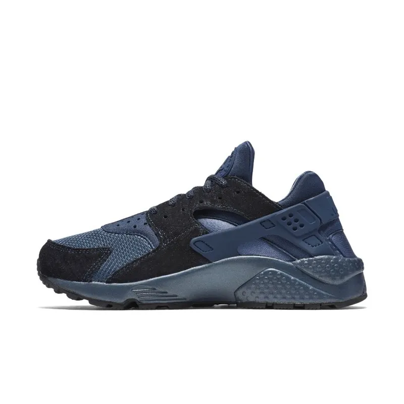 Nike  Air Huarache Run Premium Metallic Armory Navy (W) Metallic Armory Navy/Squadron Blue-Black (683818-900)