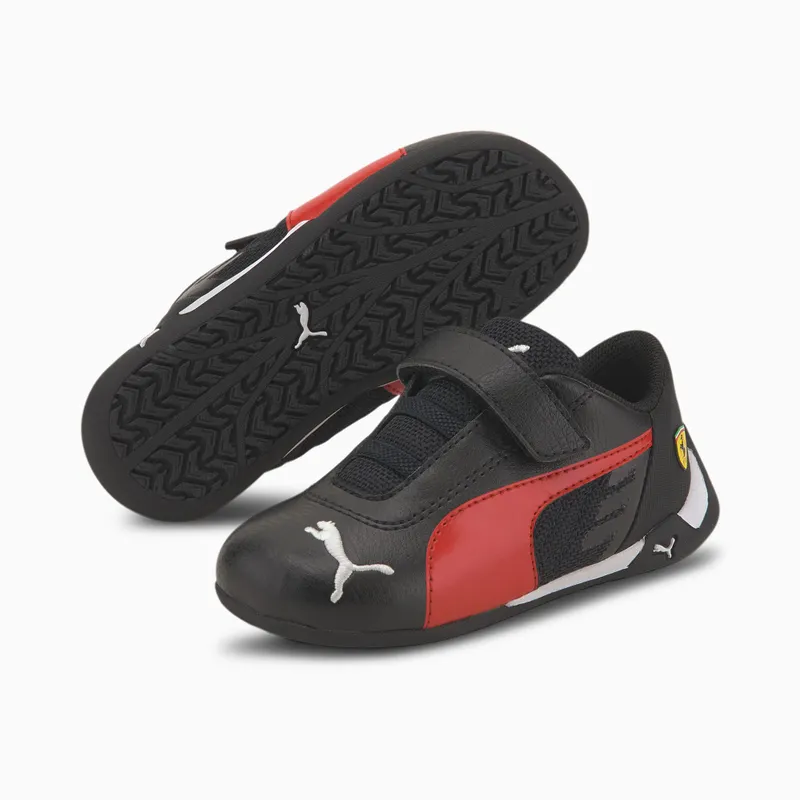 PUMA Scuderia Ferrari Race R-Cat V Babies’ Black/Red Corsa (306548-02)