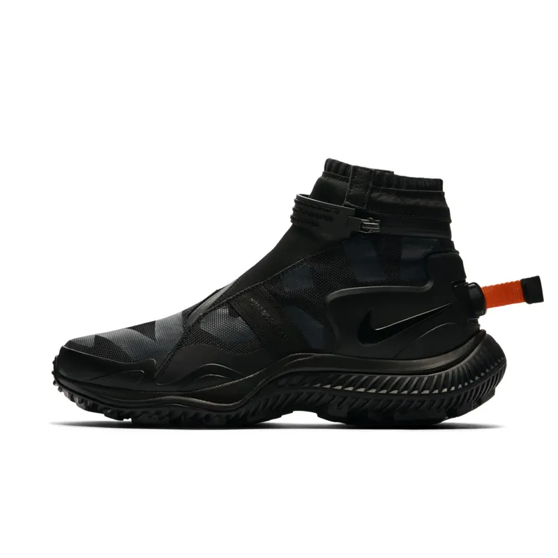 Nike NSW Gaiter Boot Black Anthracite Black/Anthracite-Team Orange-Black (AA0530-001)