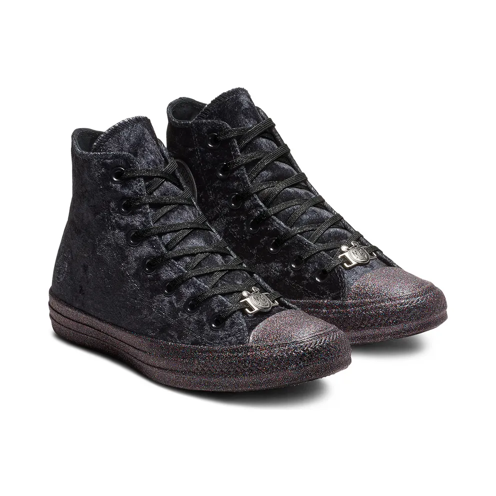 Converse Chuck Taylor All-Star Hi Miley Cyrus Black Silver (W) Black/Silver-White (563723C)