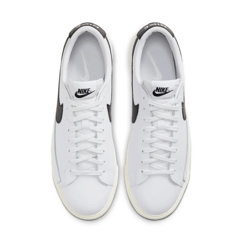 Nike Blazer Low Leather White Black White/Black-Sail (CI6377-101)