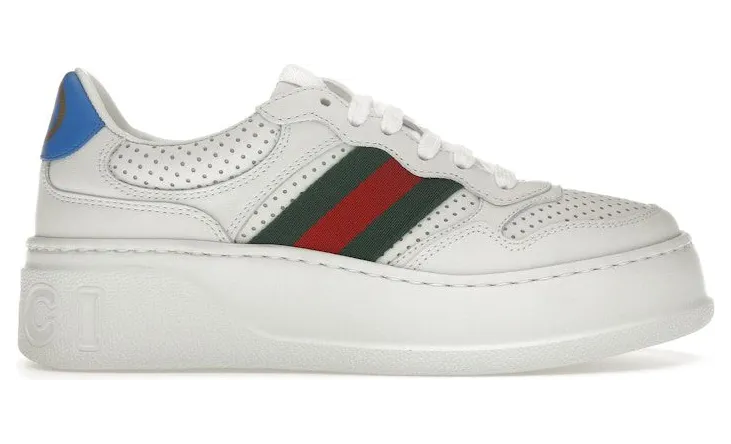 Gucci Chunky GG Web Sneaker White Blue (670415 UPG10 9060)