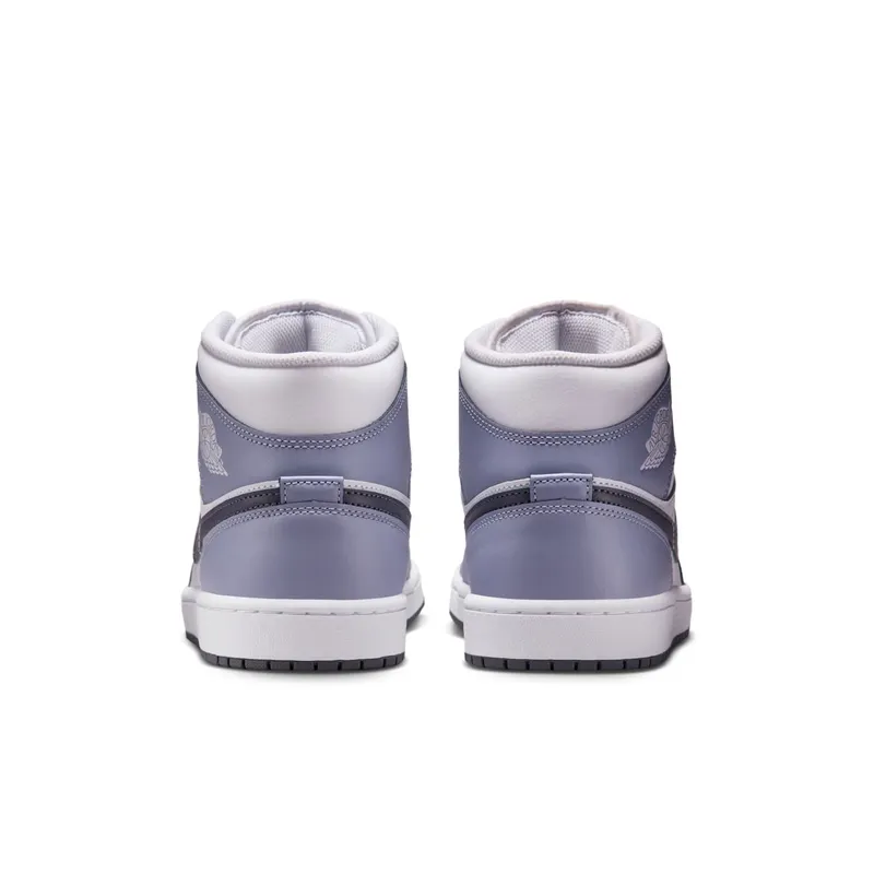 Jordan 1 MID “White / Dark Blue Grey / Indigo Haze” (DQ8426-145)