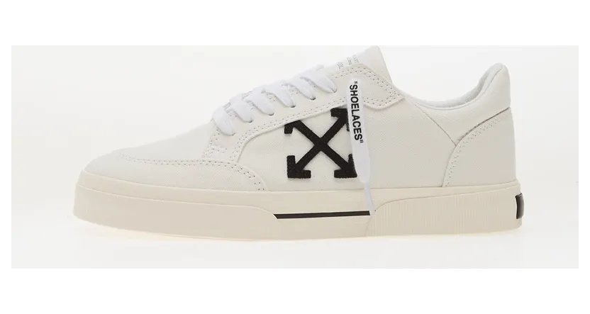 OFF-WHITE Vulcanized Low White Black