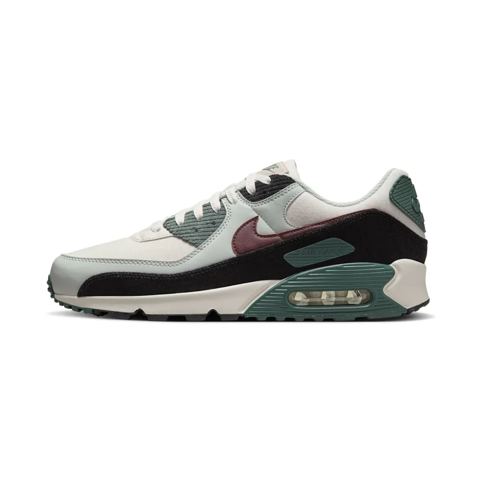 Nike Air Max 90 “Burgundy Crush Vintage Green” (FV6059-001)