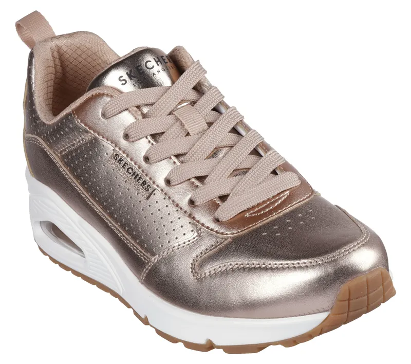 Skechers Uno – Metallixs – Roosgoud – “Gold” (177109 RSGD)